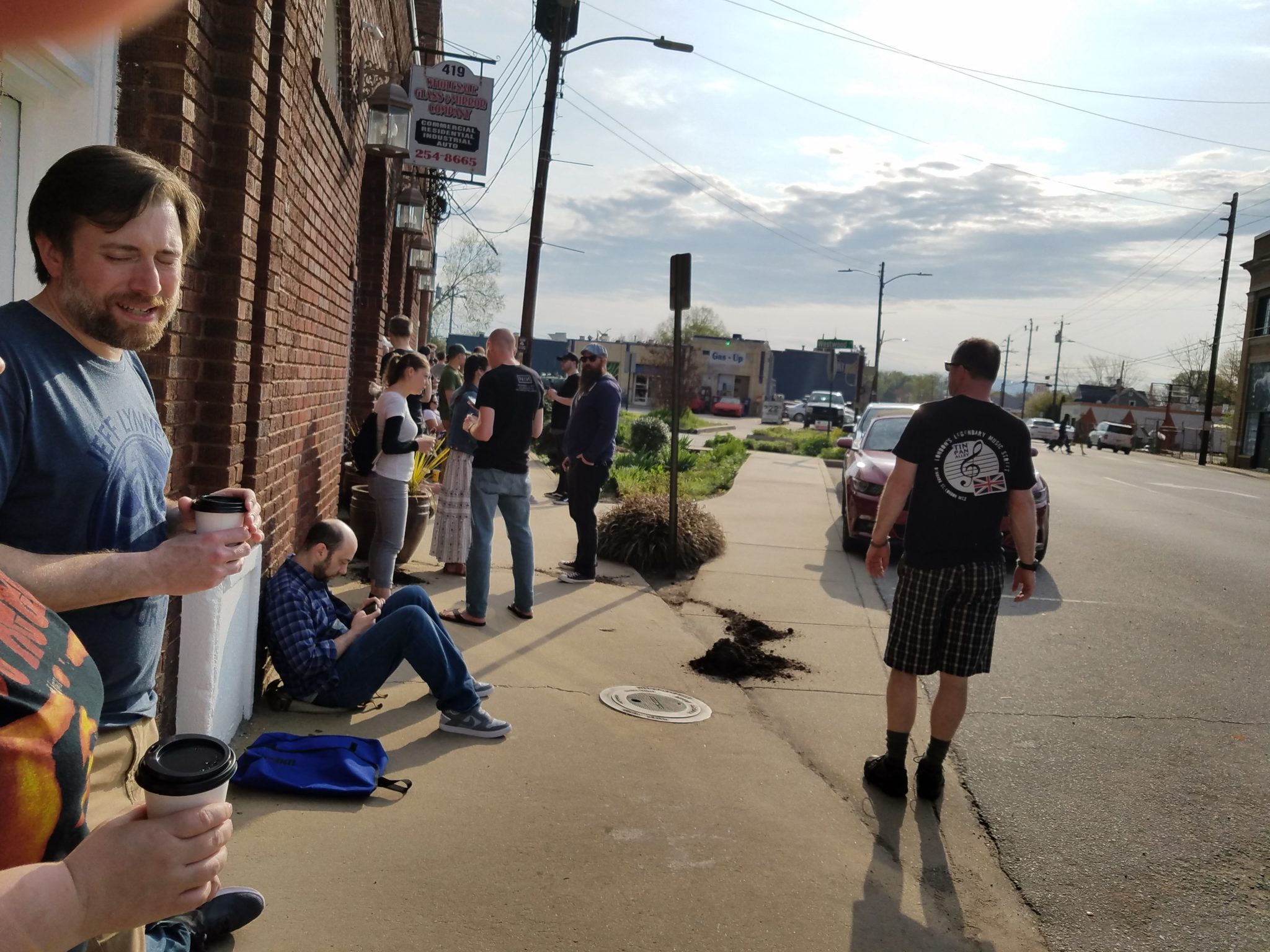 The 'early' line outside of Harvest Records for Record Store Day 2019